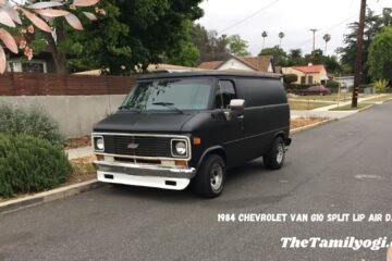 1984 chevrolet van g10 split lip air dam kit