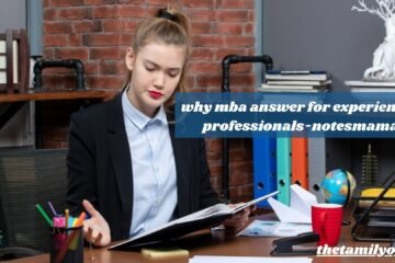 why mba answer for experienced professionals-notesmama