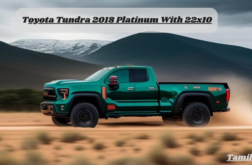 toyota tundra 2018 platinum with 22x10